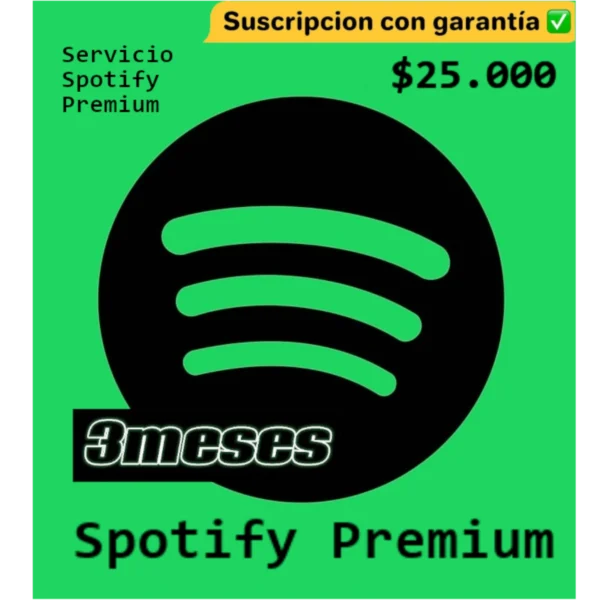 compra spotify premium por meses